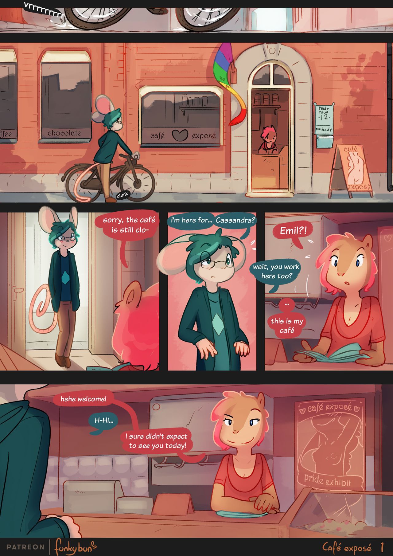 [Funkybun] Café exposé (ongoing) 1