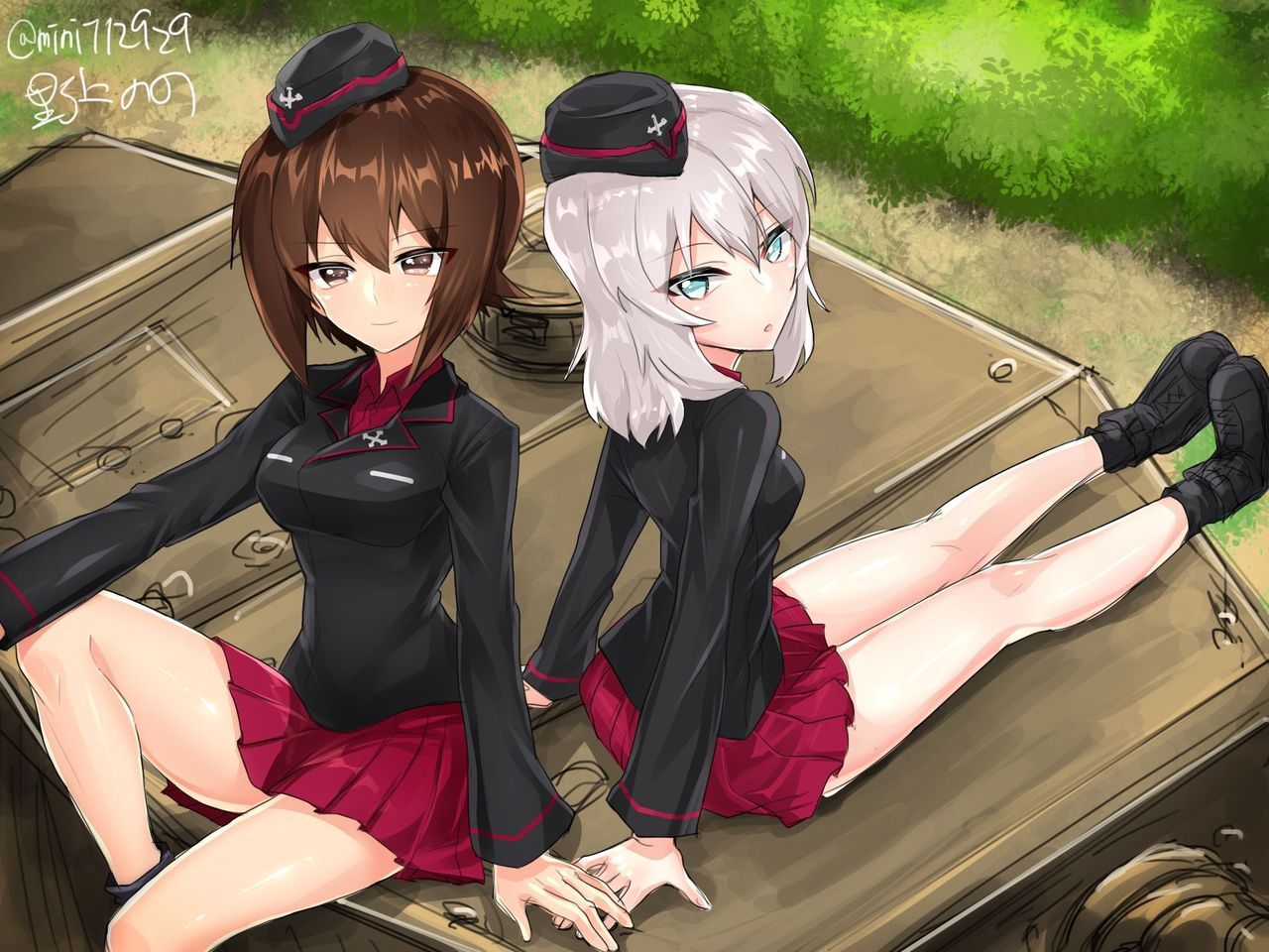 People who want to see erotic images of Girls &amp; Panzer! 11