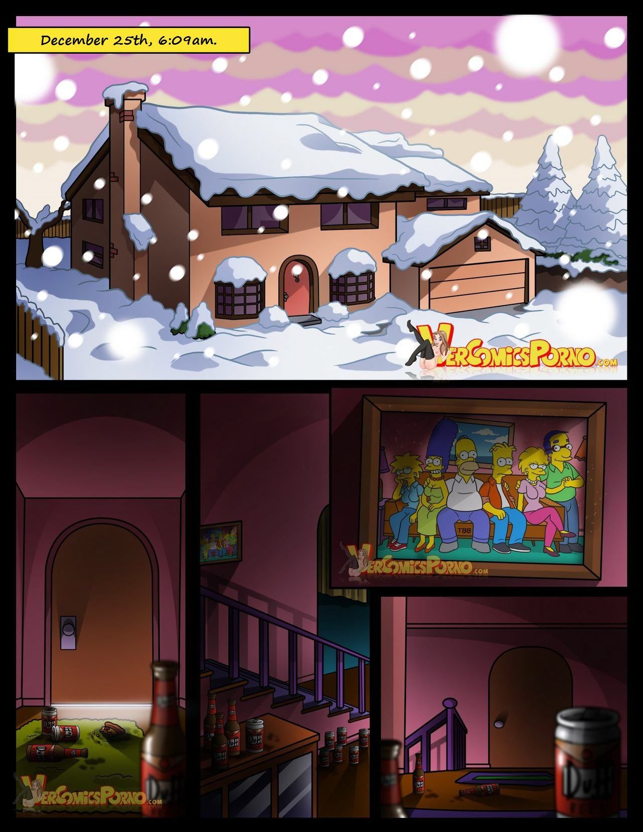 Milky White Christmas (The Simpsons) (English) (WIP) 2