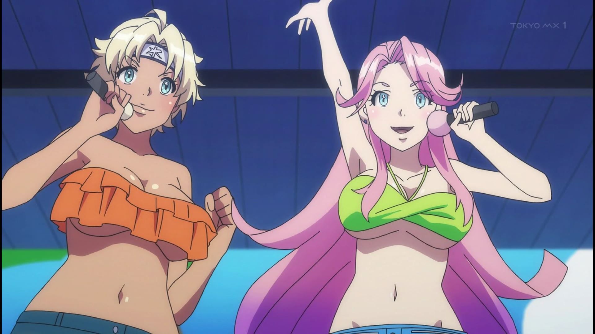 Anime [Kandagawa JETGIRLS] 6 episodes, such as girls' very cute swimsuit and naked! 22