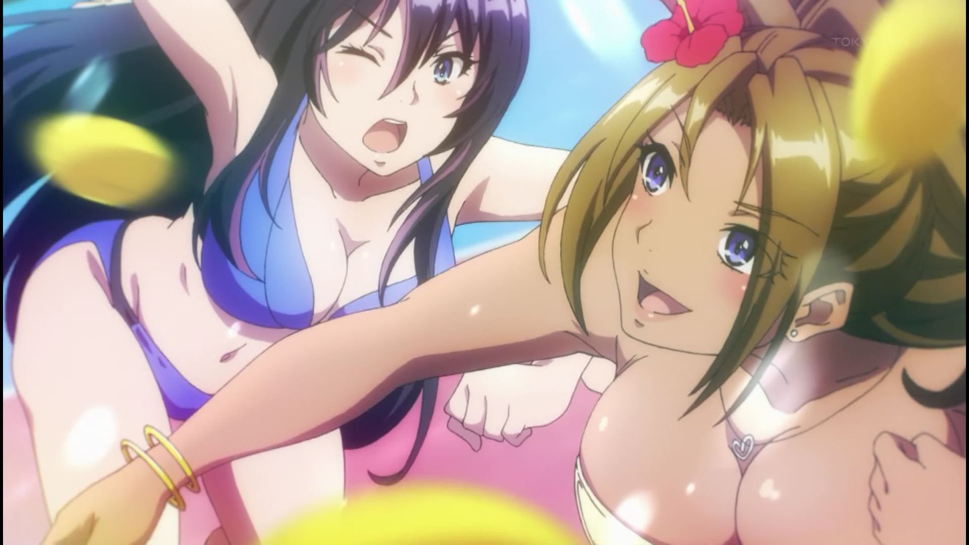 Anime [Kandagawa JETGIRLS] 6 episodes, such as girls' very cute swimsuit and naked! 26