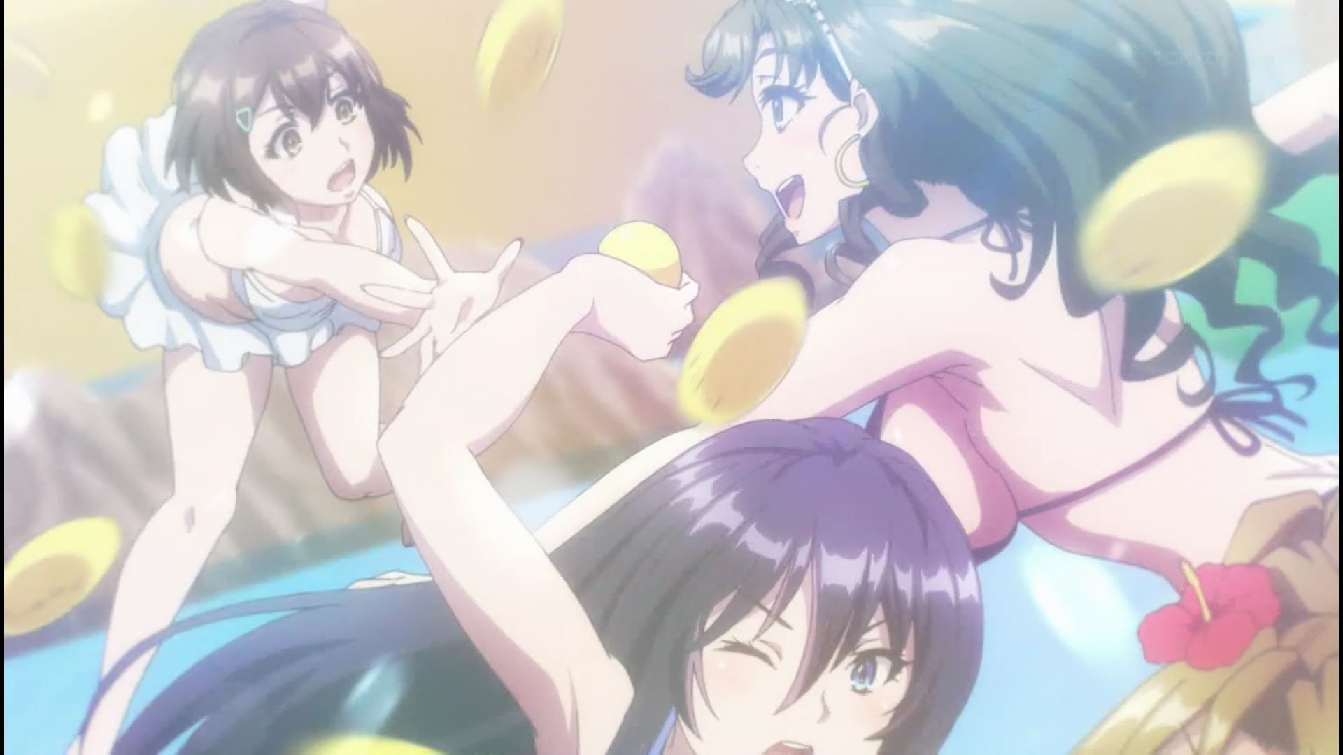 Anime [Kandagawa JETGIRLS] 6 episodes, such as girls' very cute swimsuit and naked! 27