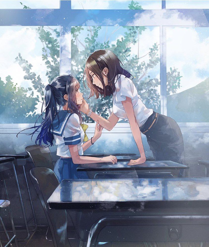 [Yuri] image of girls [lesbian] Part 33 9