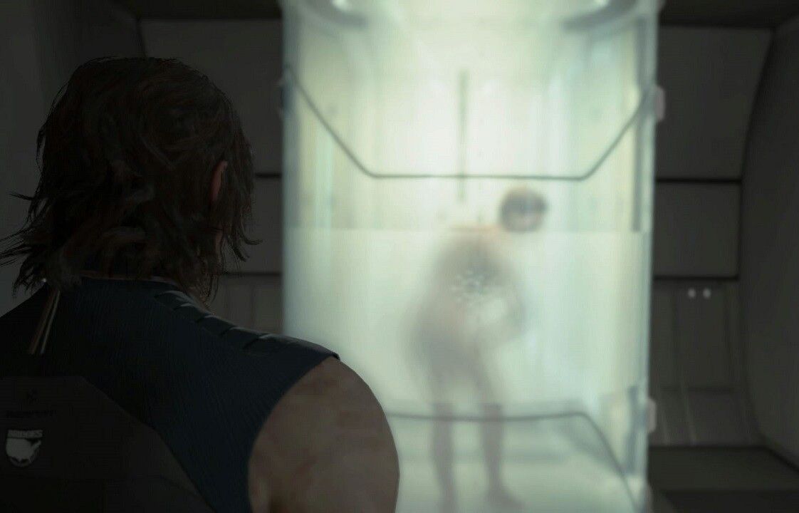 Erotic scene peeking at the ecchi shower of [Death Stranding] Fragile (Rare Sedu)! 1