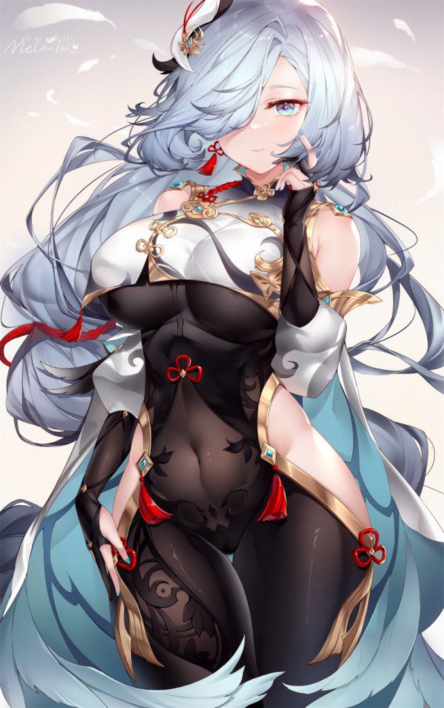 【Secondary】Silver-haired and white-haired girl image Part 34 34