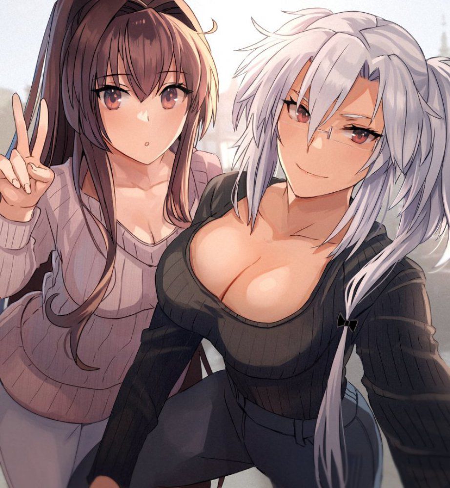 【Secondary】Silver-haired and white-haired girl image Part 34 35