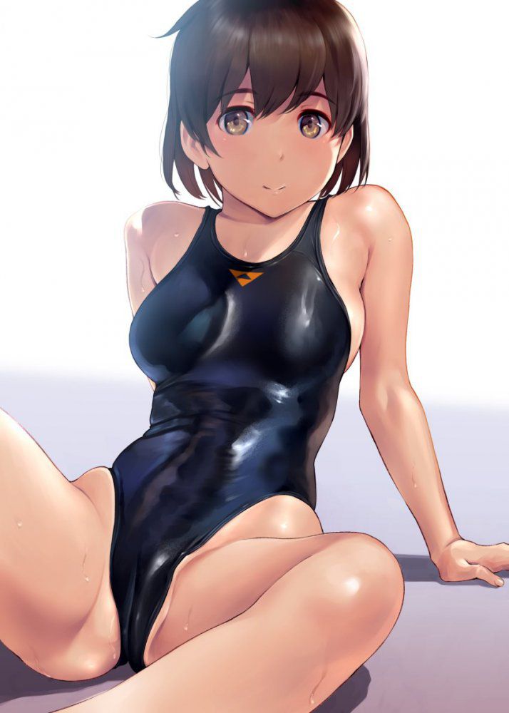I collected erotic images of competitive swimsuits! 14