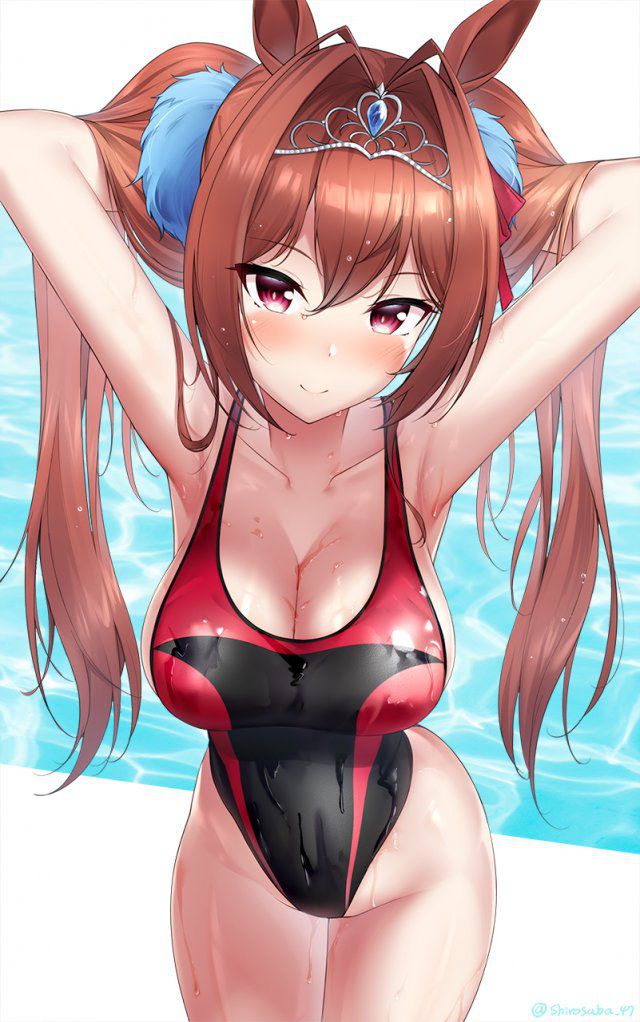 I collected erotic images of competitive swimsuits! 20