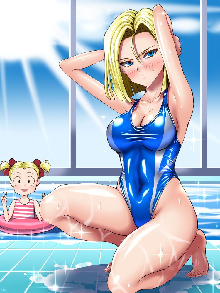I collected erotic images of competitive swimsuits! 6
