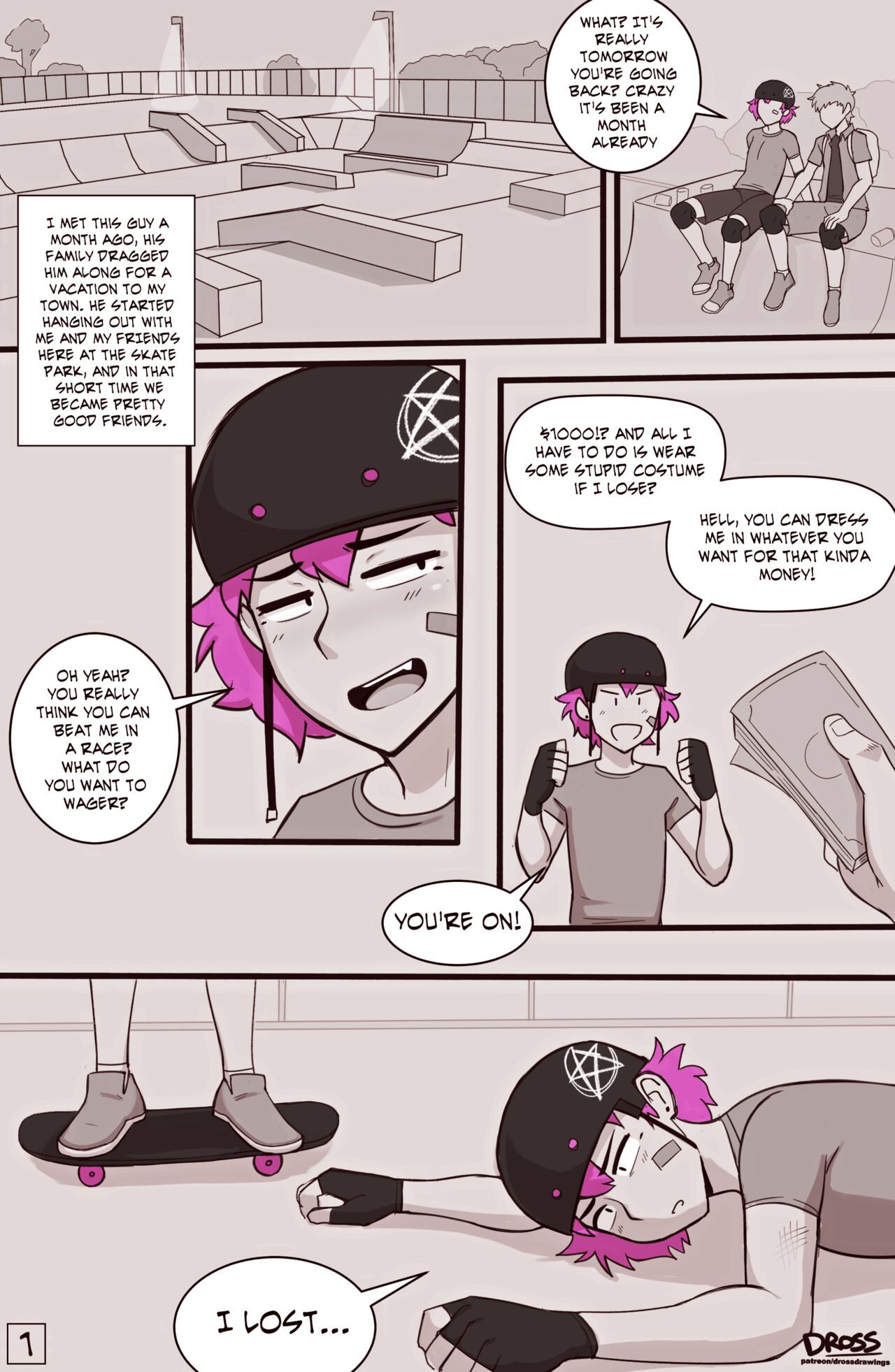 [Dross] Skater Boi (Comic)(Adjust Color) 5