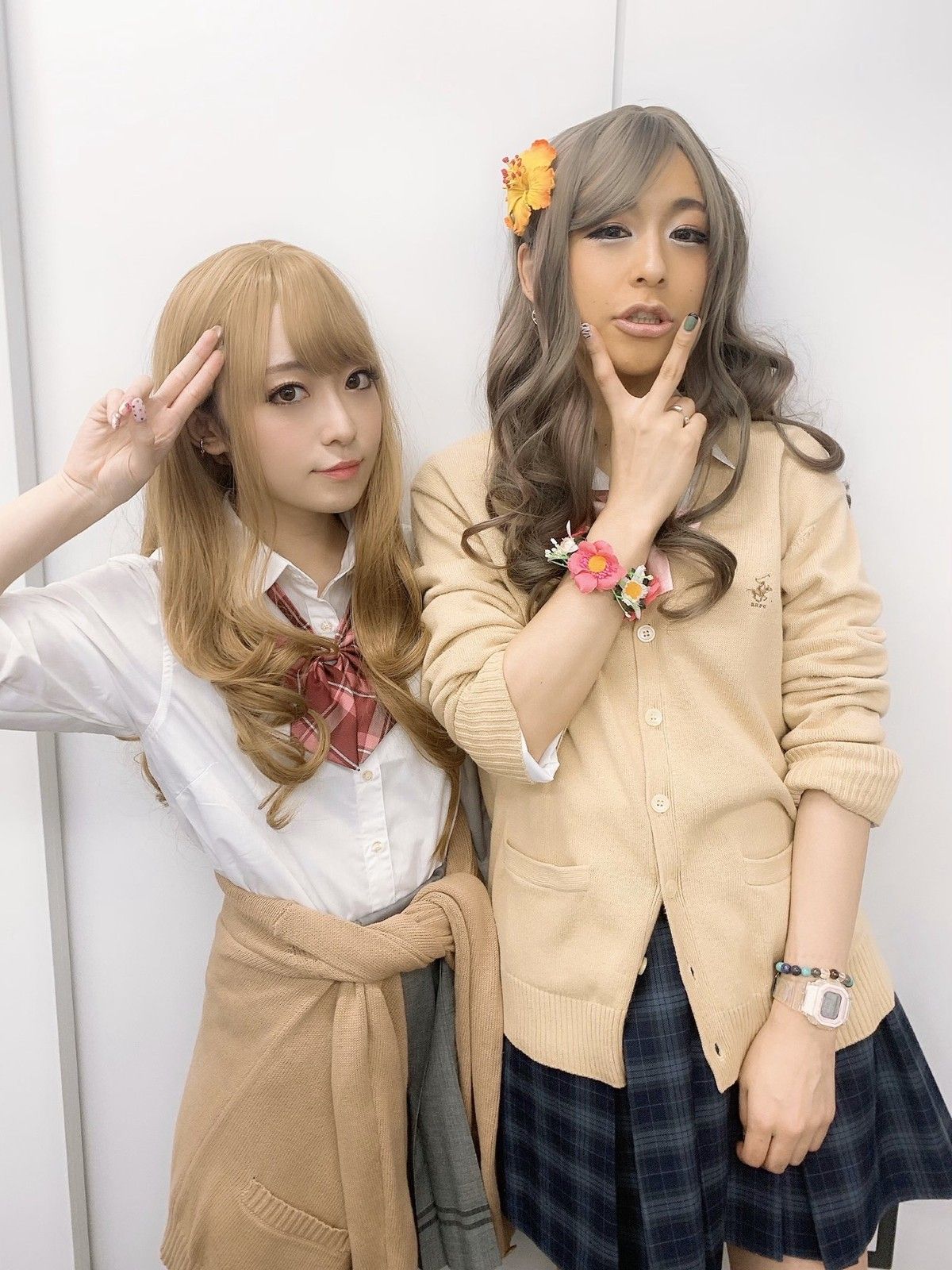 [Good news] beautiful voice actor Tokui Aozora, become a black gal (with white gal) wwwwww 1