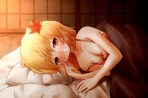 [Aki Shizuha-chan] because autumn has also deepened, even in the erotic image of Aki shizuha-chan who is often drawn without the dawn of the autumn sisters of the Eastern Project 3
