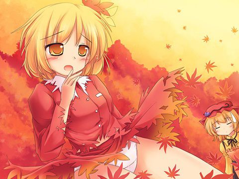 [Aki Shizuha-chan] because autumn has also deepened, even in the erotic image of Aki shizuha-chan who is often drawn without the dawn of the autumn sisters of the Eastern Project 6