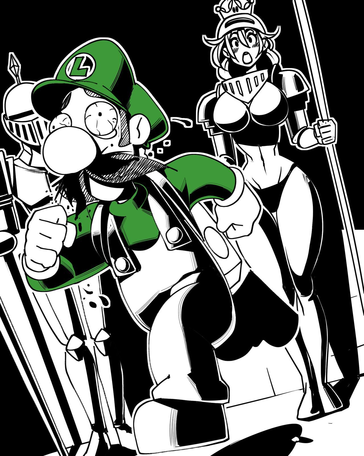 [Nisego] Inktober 2019 (Super Mario Brothers) [Ongoing] 62