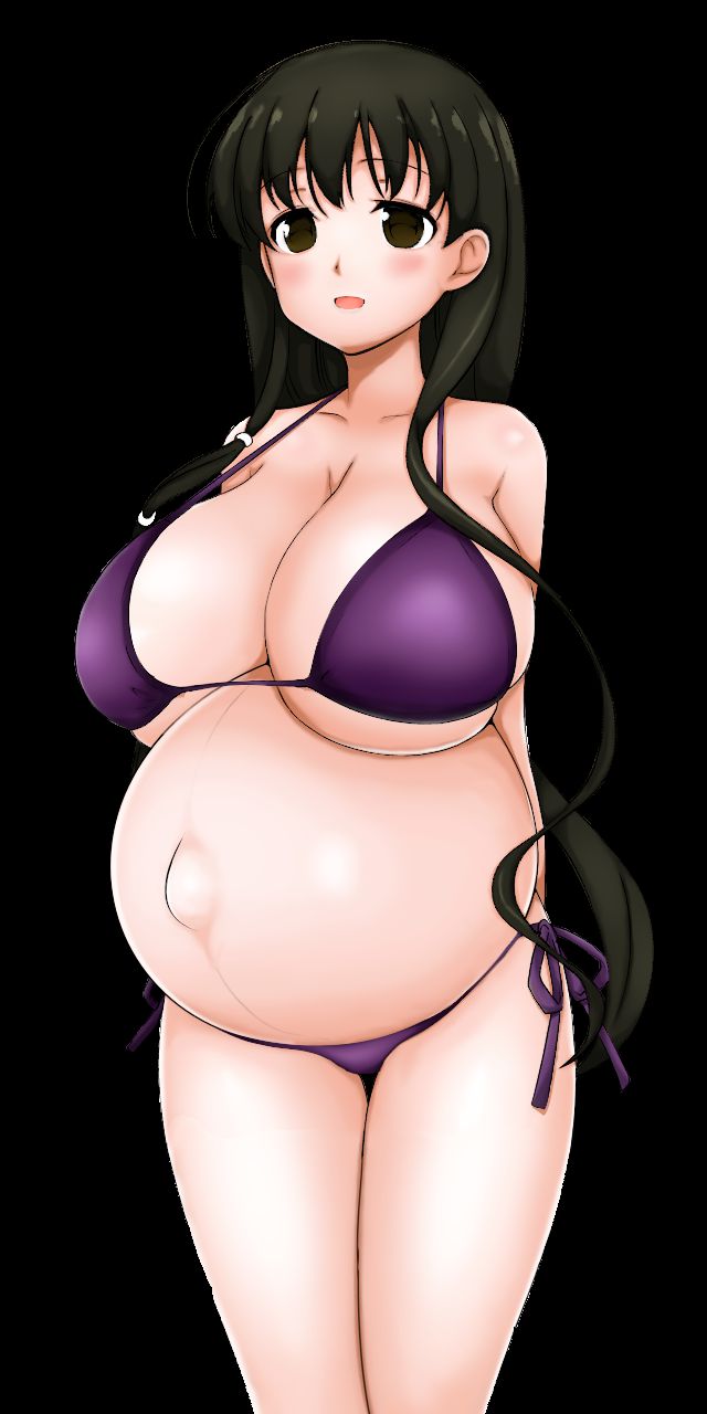 [Botecola] heroines of anime and games that have been made bote belly in Elocola Part 67 16