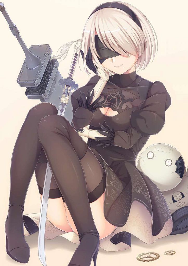 [Secondary] Pretty girl's naughty image in NieR Automata's Mechashiko 1