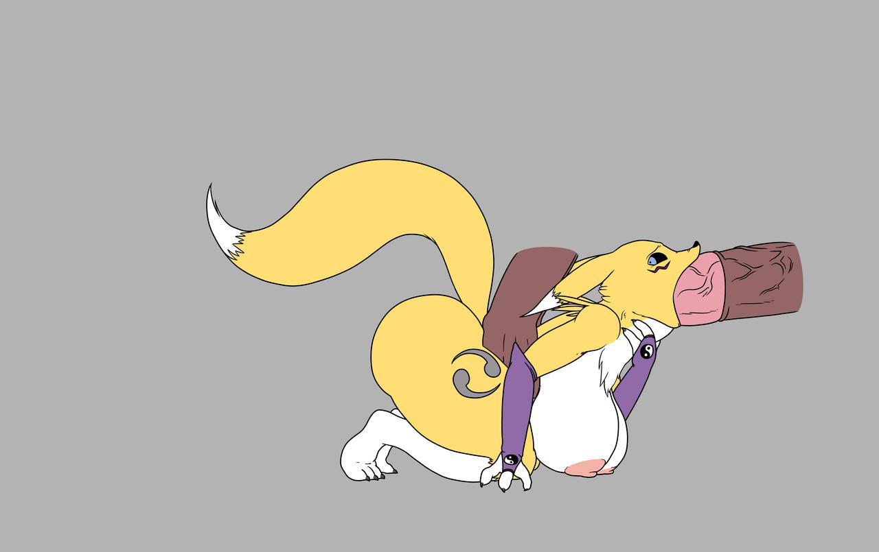 [DisturbedMonkey] Renamon's facefuck 2