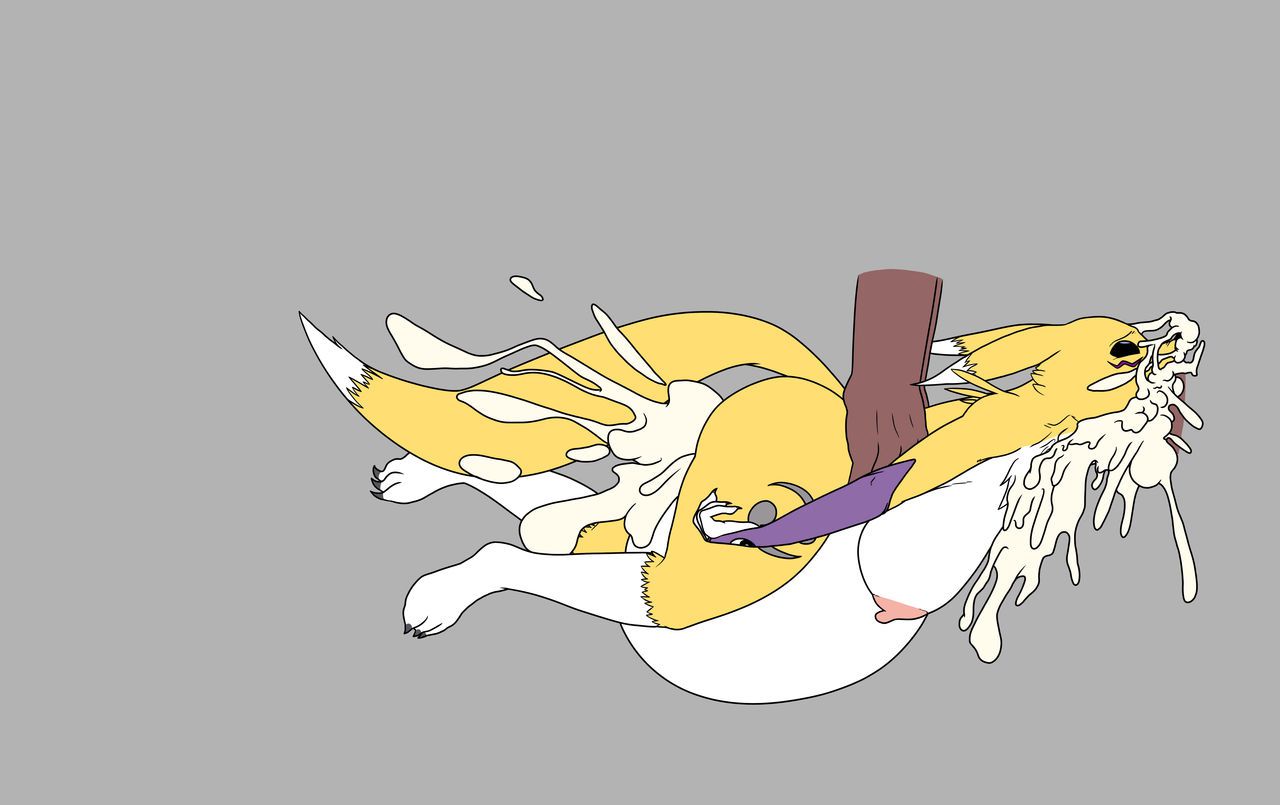 [DisturbedMonkey] Renamon's facefuck 9