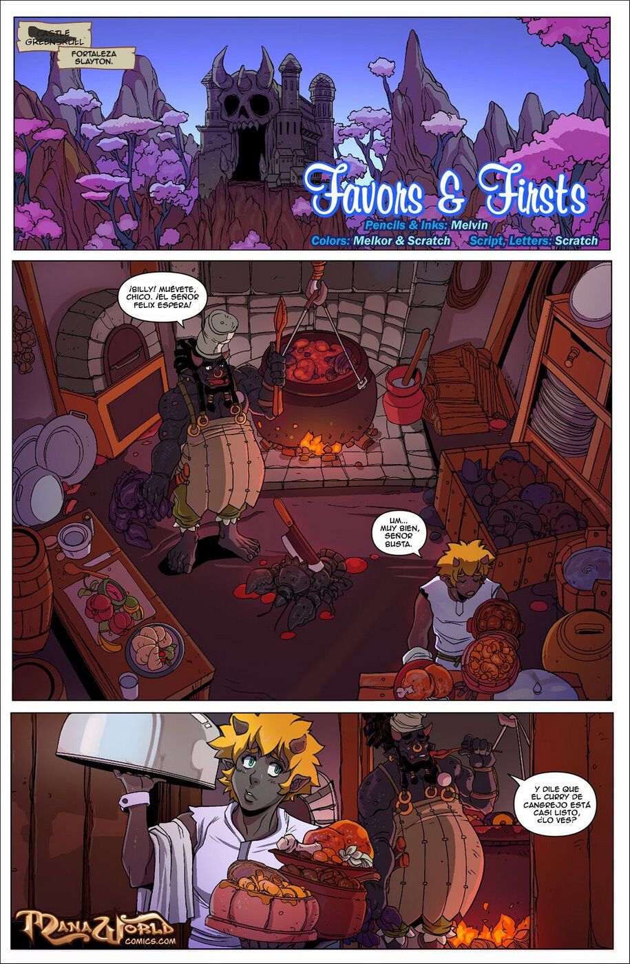 [Manaworld] Favors and Firsts (incompleto) [Spanish] 1