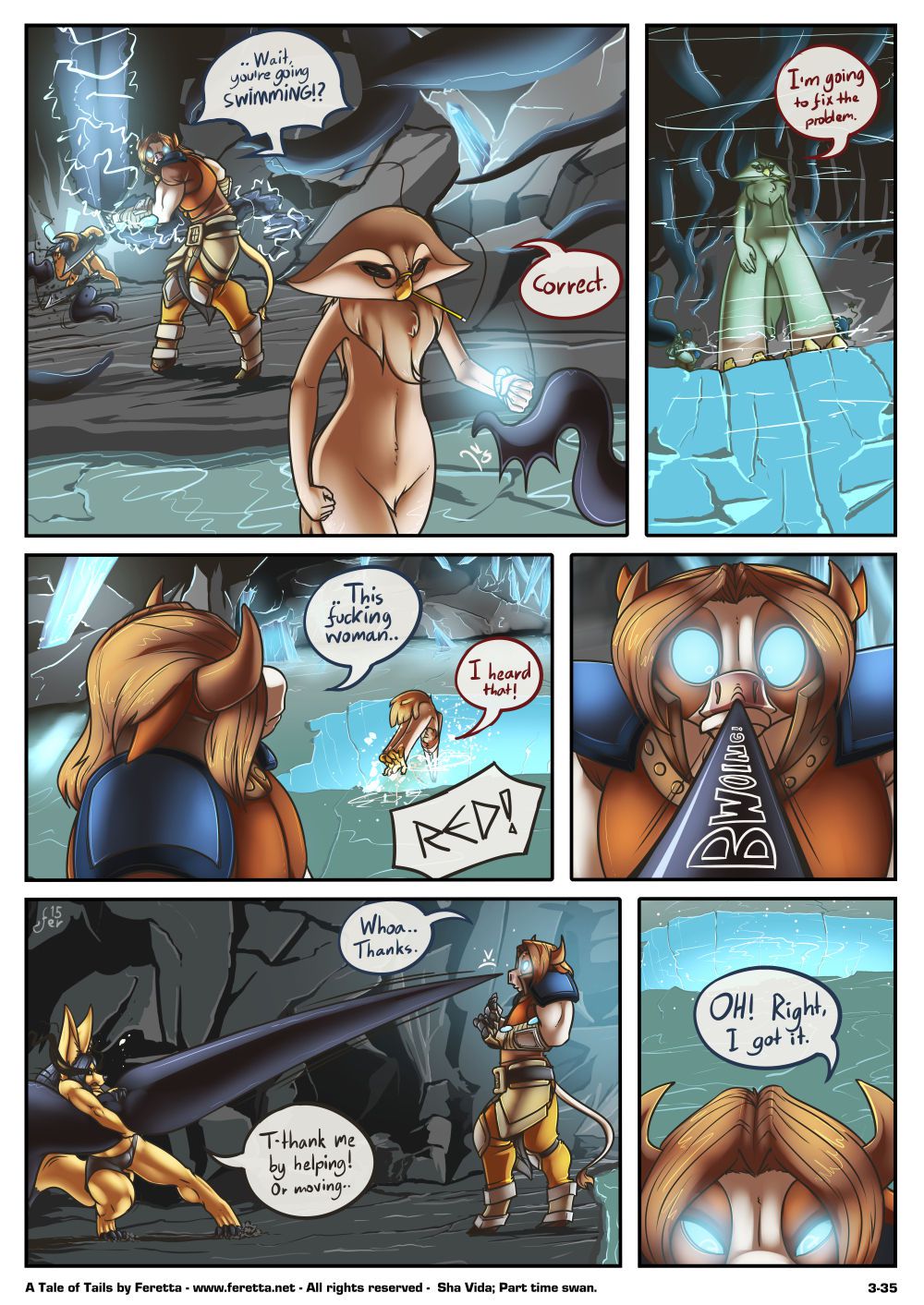 [Feretta] Farellian Legends: A Tale of Tails (w/Extras) [Ongoing] 124