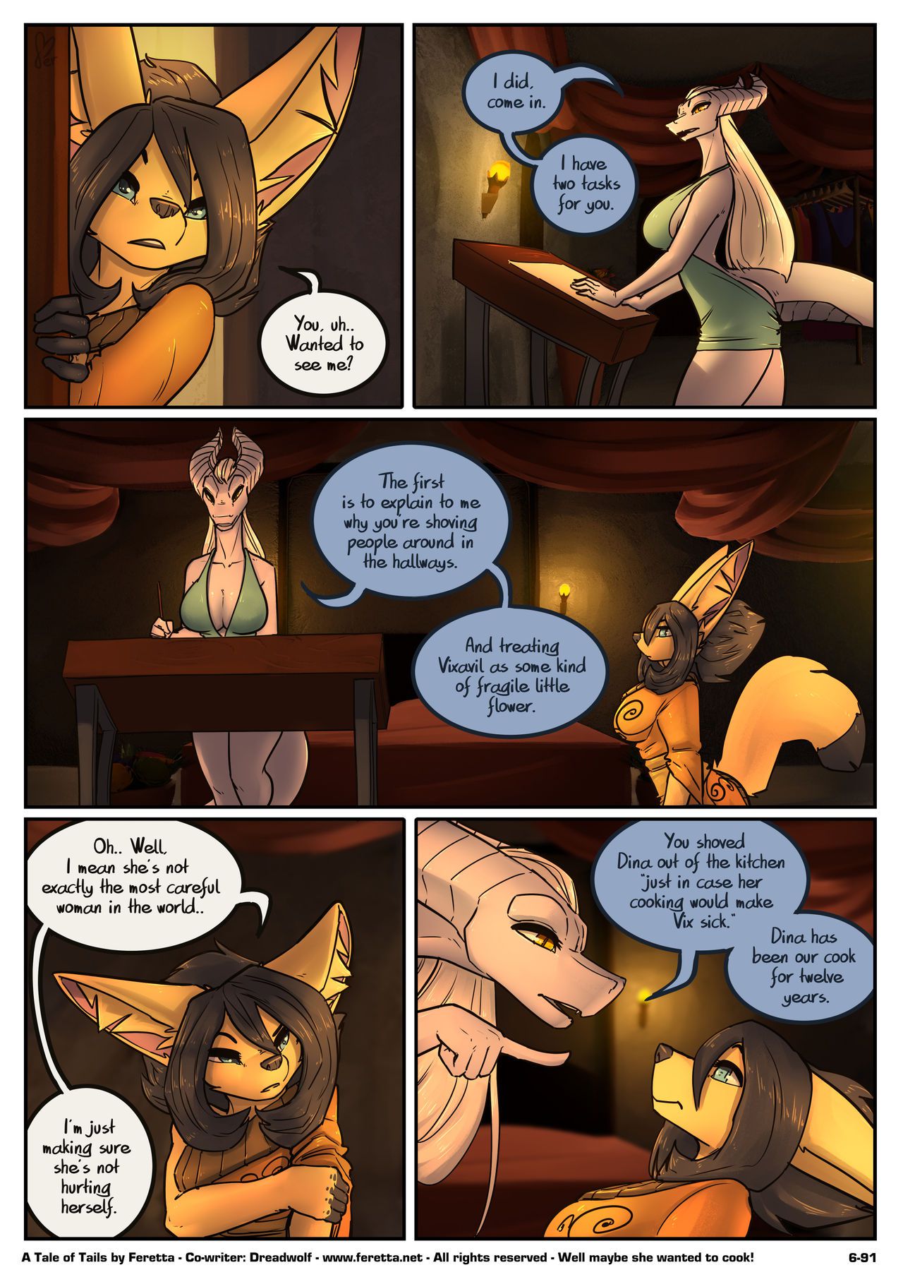 [Feretta] Farellian Legends: A Tale of Tails (w/Extras) [Ongoing] 386