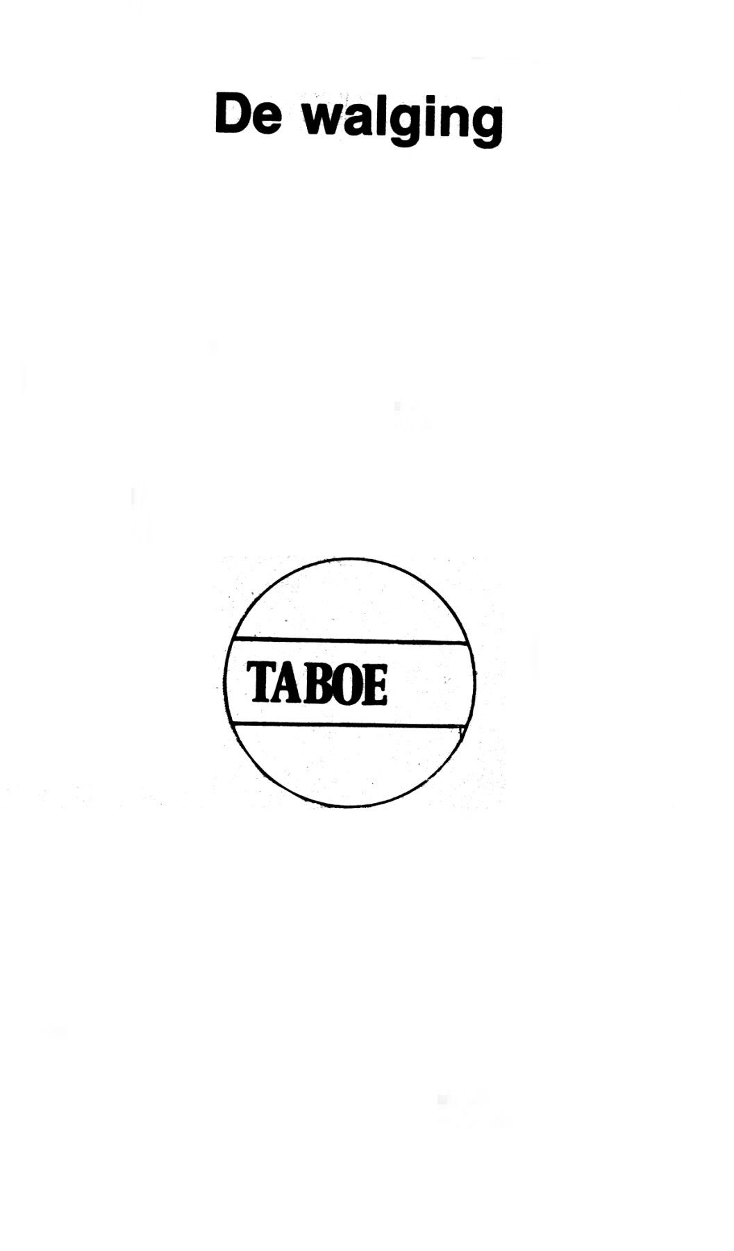 Taboe - 064 - De Walging (Dutch) 73