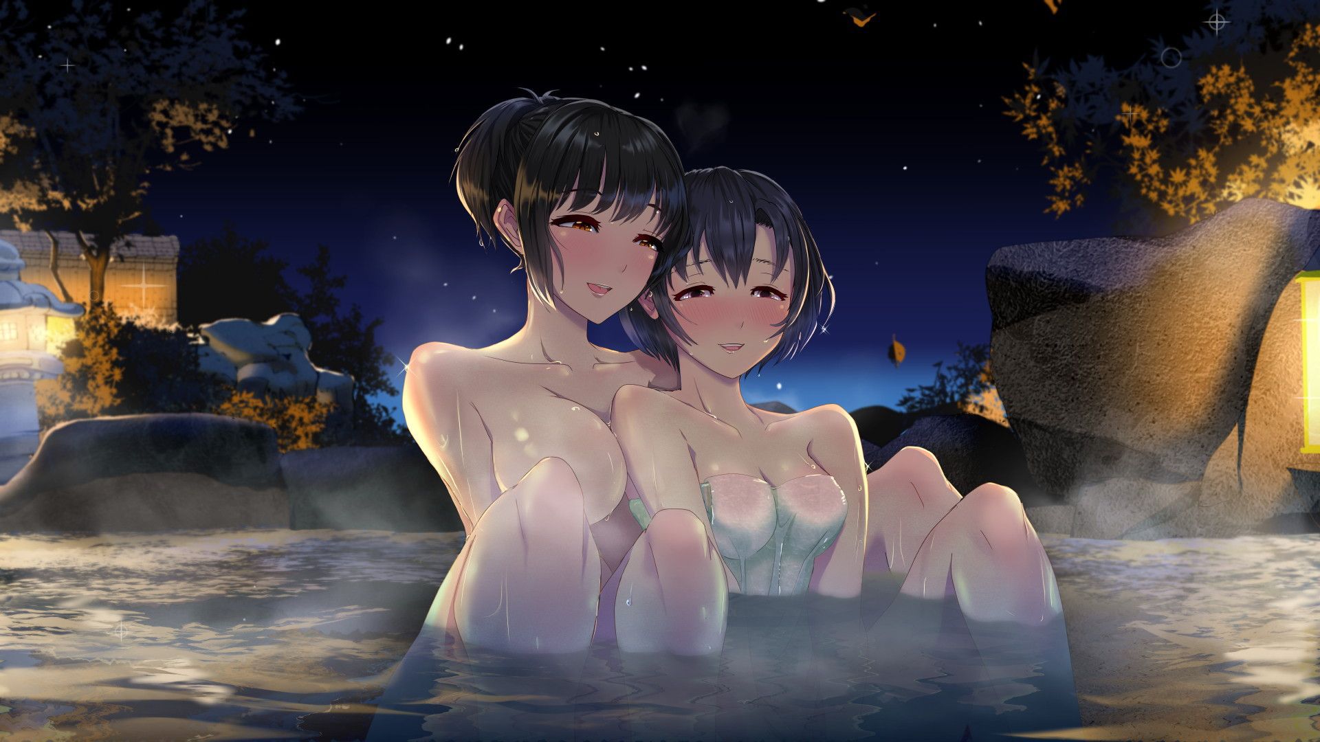 Two-dimensional erotic image of the bath and the hot spring. 13