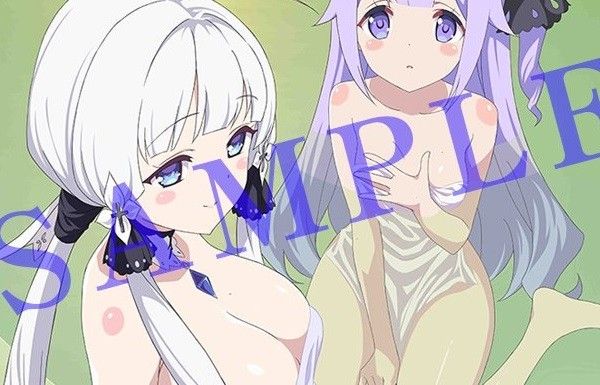 Erotic illustrations such as erotic naked ness and underwear of girls in anime [Azur Lane] BD store privilege 1