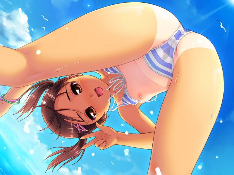 [Lori hip] you want to crouch the face in the loli hip erotic image to enjoy the line of the little and thighs of cute lori girl! 13