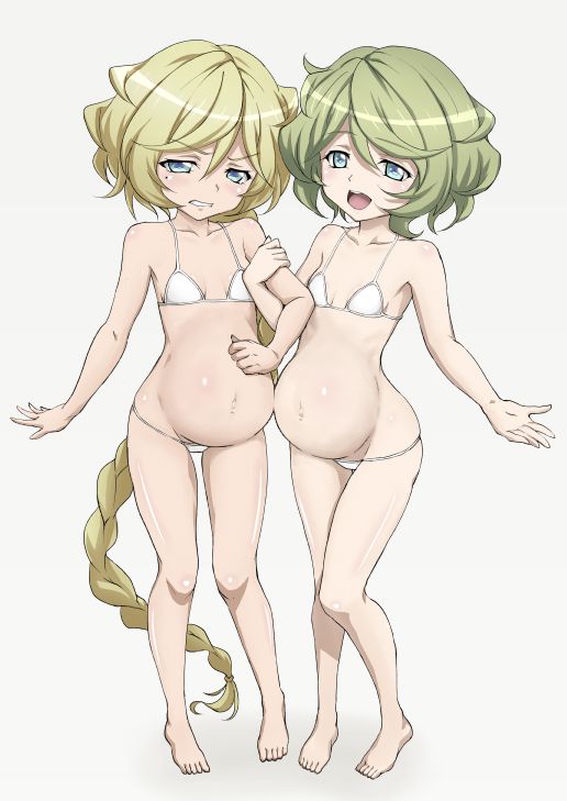 [Botecola] heroines of anime and games that have been made bote belly in erocola Part 66 2