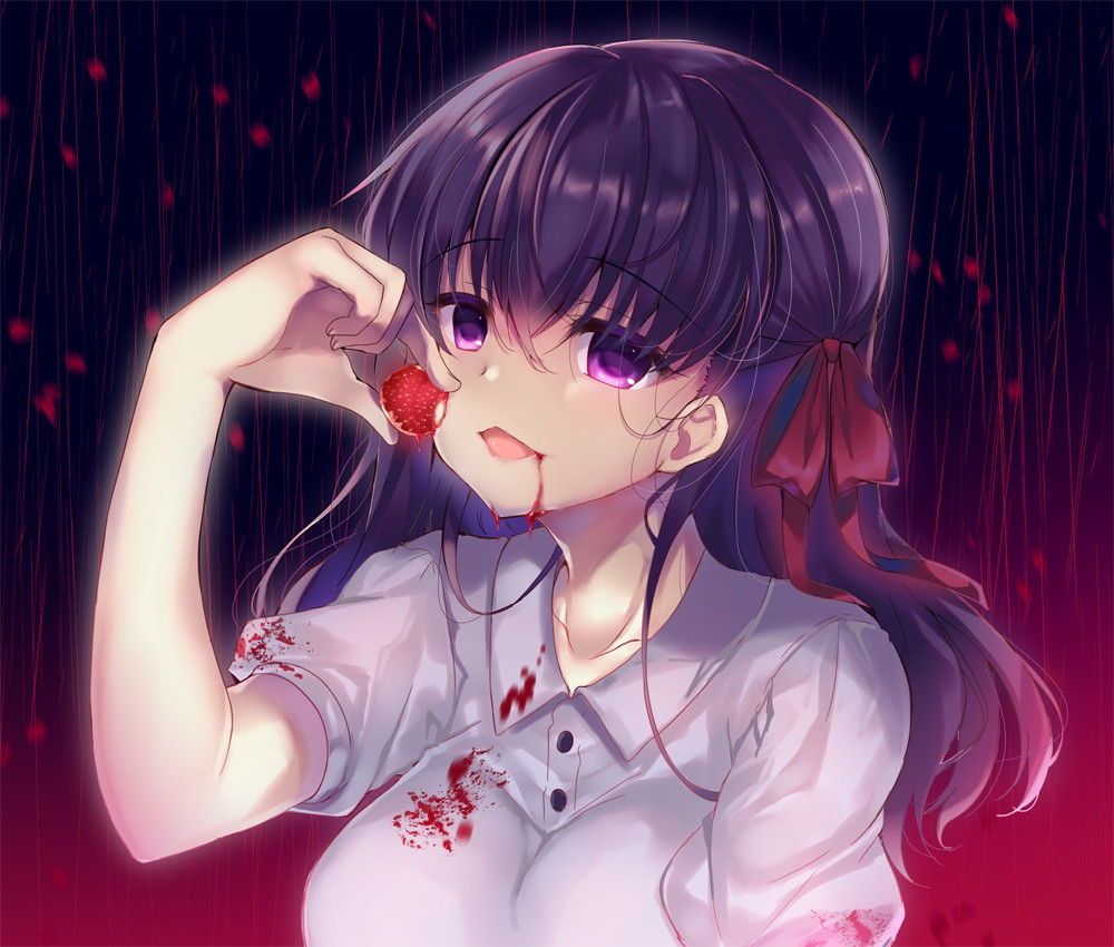 Oh, my God. Her love is too heavy...? The image of a pretty girl who doesn't know if she's just sick or Yandere♥ 18