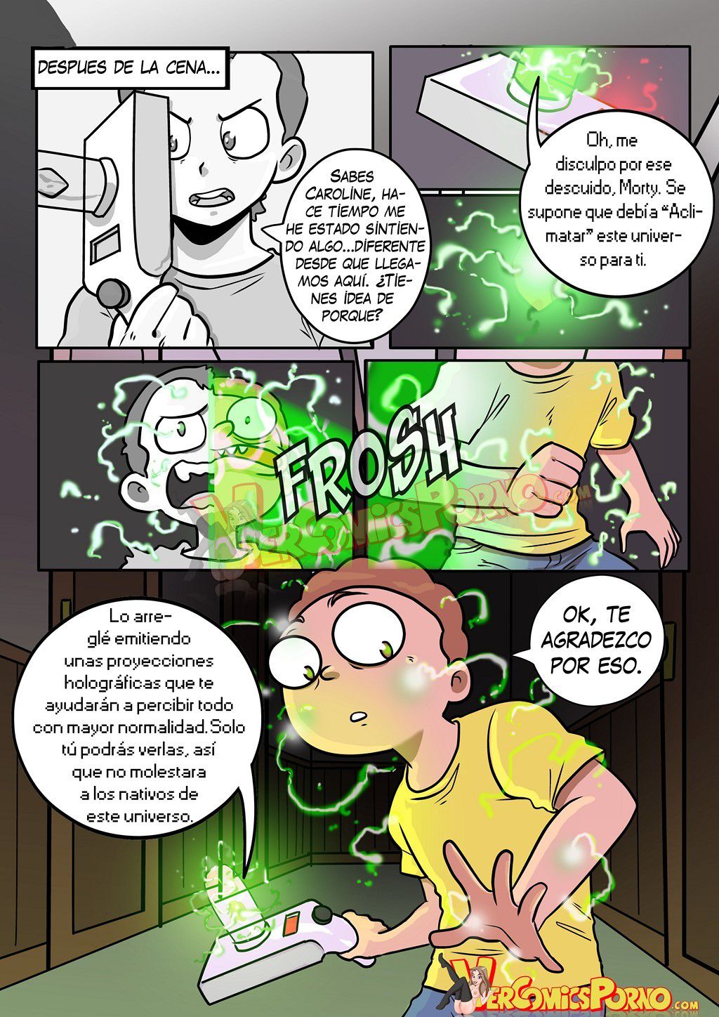 [Ero-Mantic] Rick & Morty: Viaje de Placer 2 (Spanish) [VCP] 14