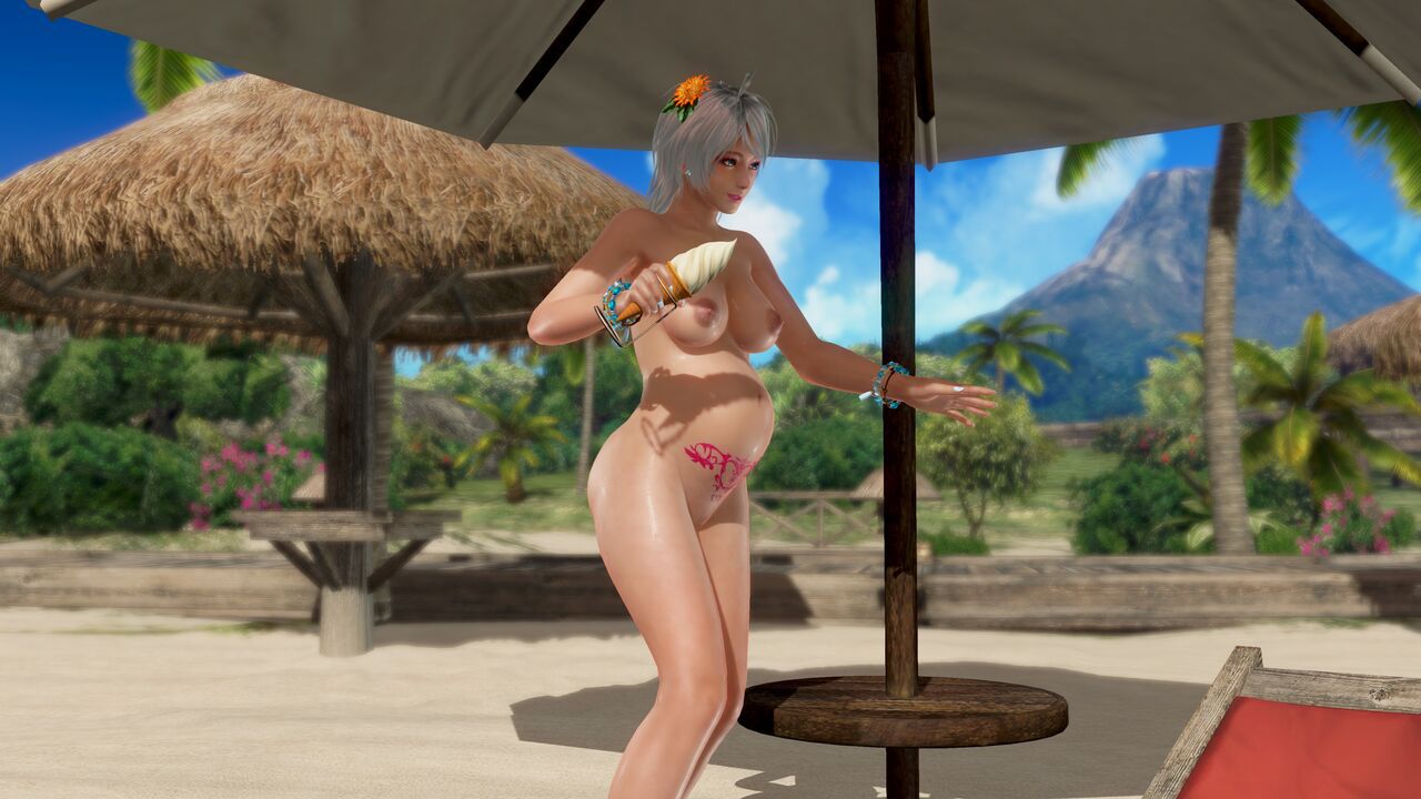 DEAD OR ALIVE Xtreme Venus Vacation pregnant 3 1198