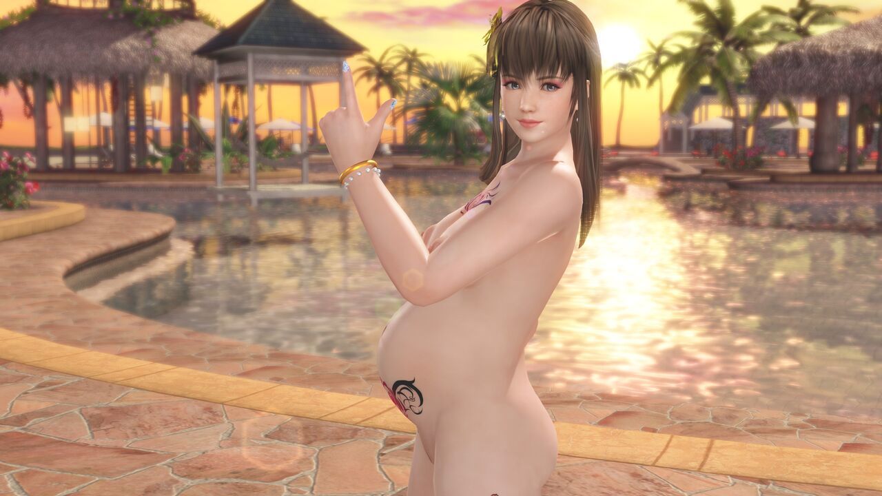 DEAD OR ALIVE Xtreme Venus Vacation pregnant 3 1309