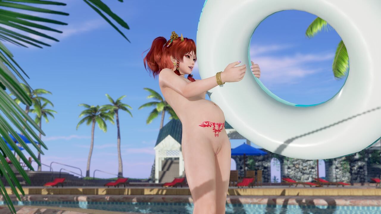 DEAD OR ALIVE Xtreme Venus Vacation pregnant 3 421