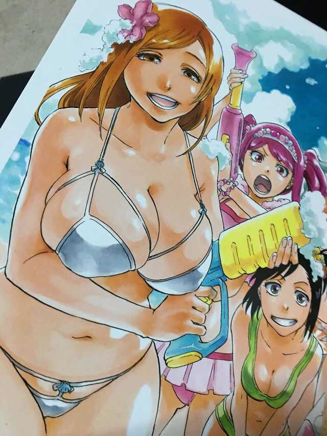 【Good news】 Orihime Inoue of BLEACH becomes a married woman and becomes sexy 1