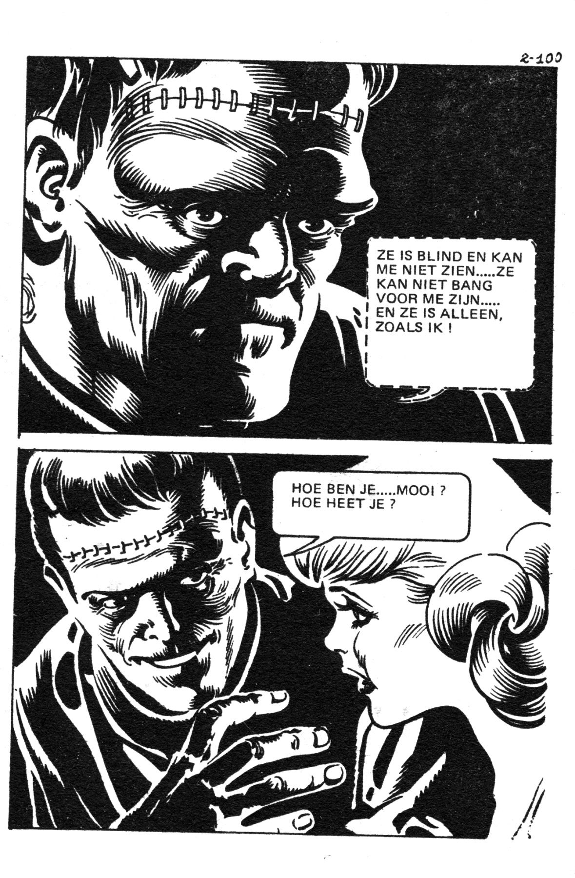 Frankenstein - 02 - Jouw Dood (Dutch) Zo...ik heb nog 7 strips van de Frankenstein serie...die doen we even! 102