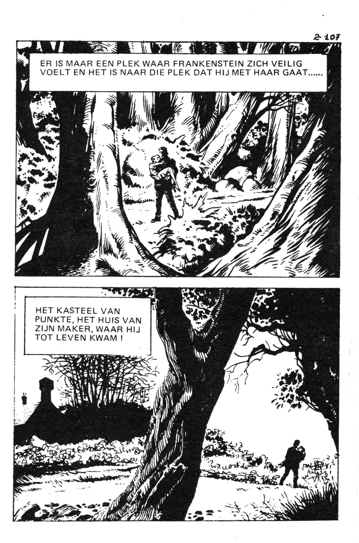 Frankenstein - 02 - Jouw Dood (Dutch) Zo...ik heb nog 7 strips van de Frankenstein serie...die doen we even! 109