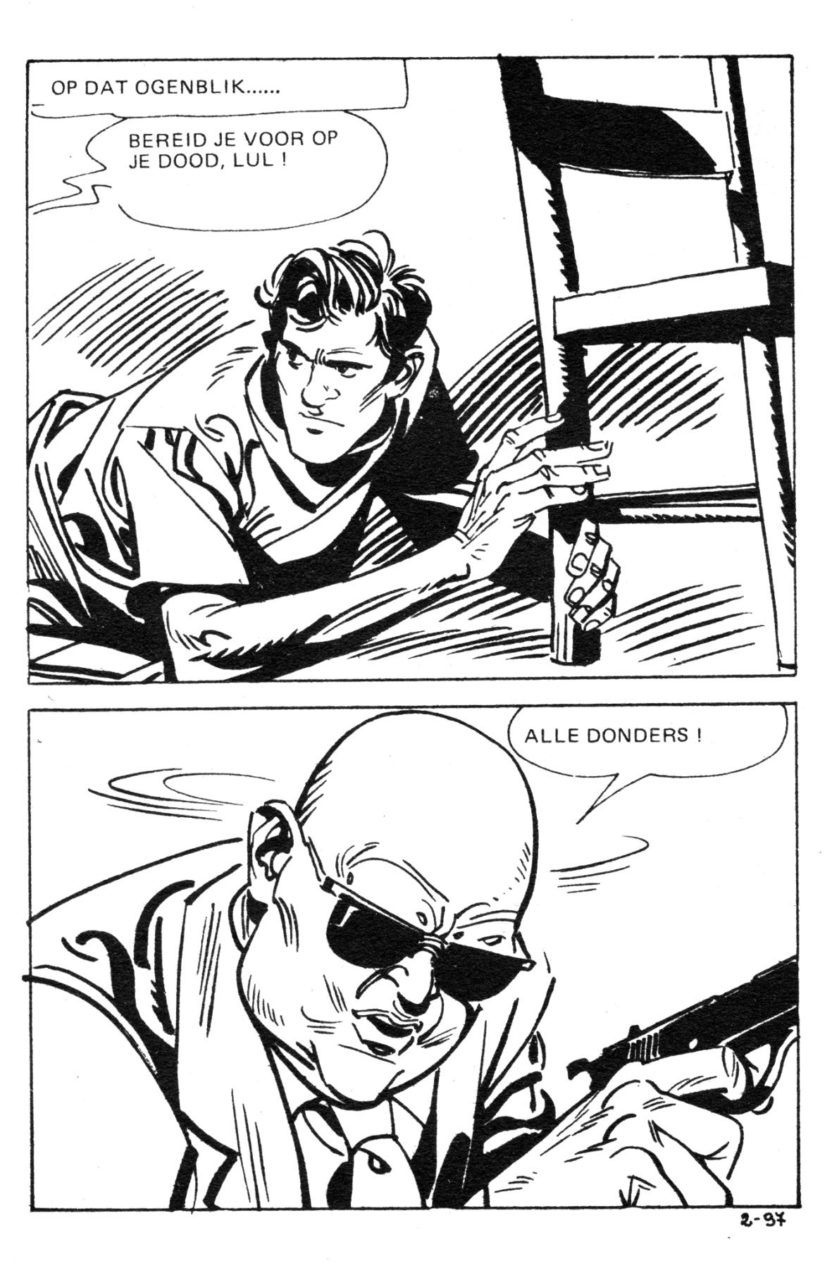 Frankenstein - 02 - Jouw Dood (Dutch) Zo...ik heb nog 7 strips van de Frankenstein serie...die doen we even! 209