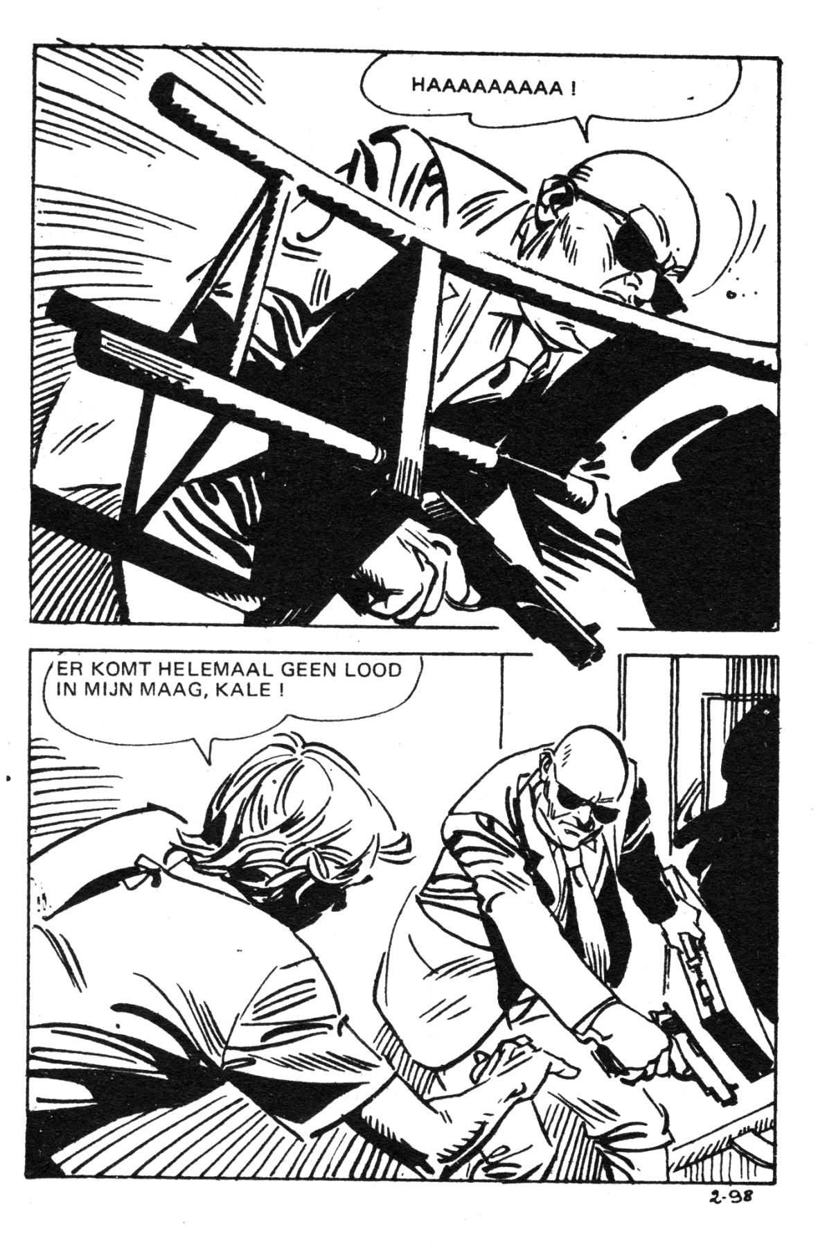 Frankenstein - 02 - Jouw Dood (Dutch) Zo...ik heb nog 7 strips van de Frankenstein serie...die doen we even! 210