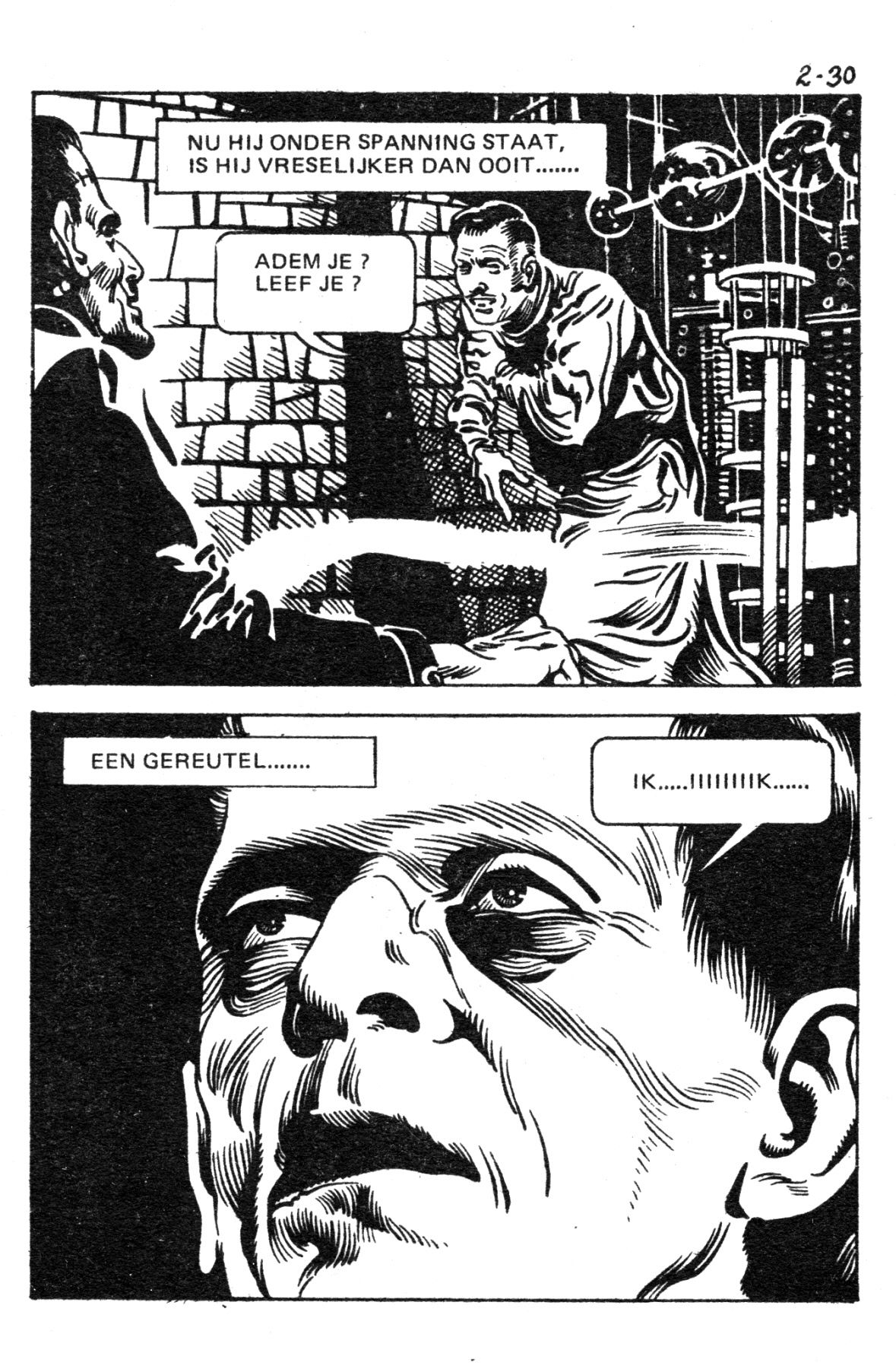 Frankenstein - 02 - Jouw Dood (Dutch) Zo...ik heb nog 7 strips van de Frankenstein serie...die doen we even! 32