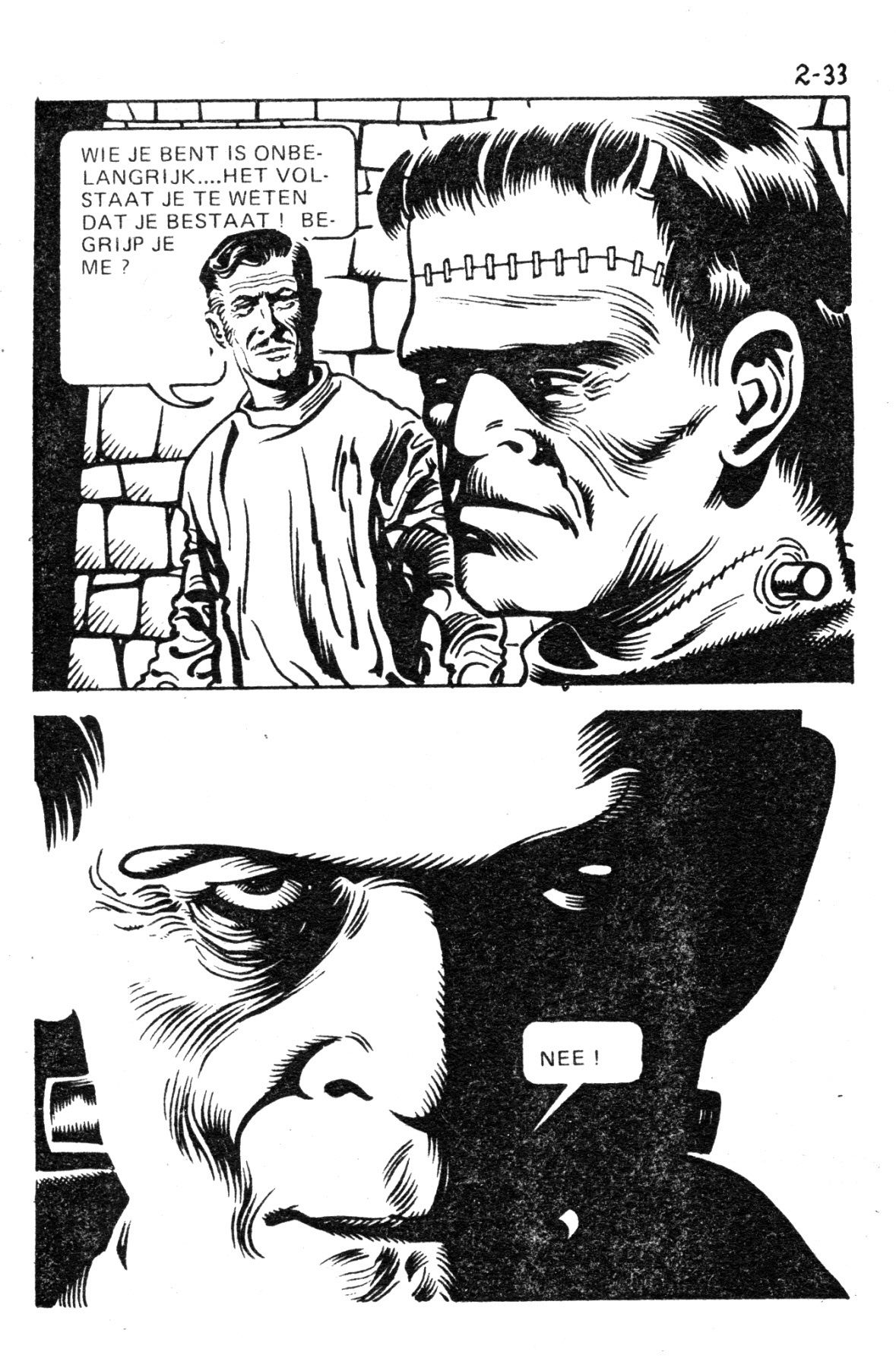 Frankenstein - 02 - Jouw Dood (Dutch) Zo...ik heb nog 7 strips van de Frankenstein serie...die doen we even! 35