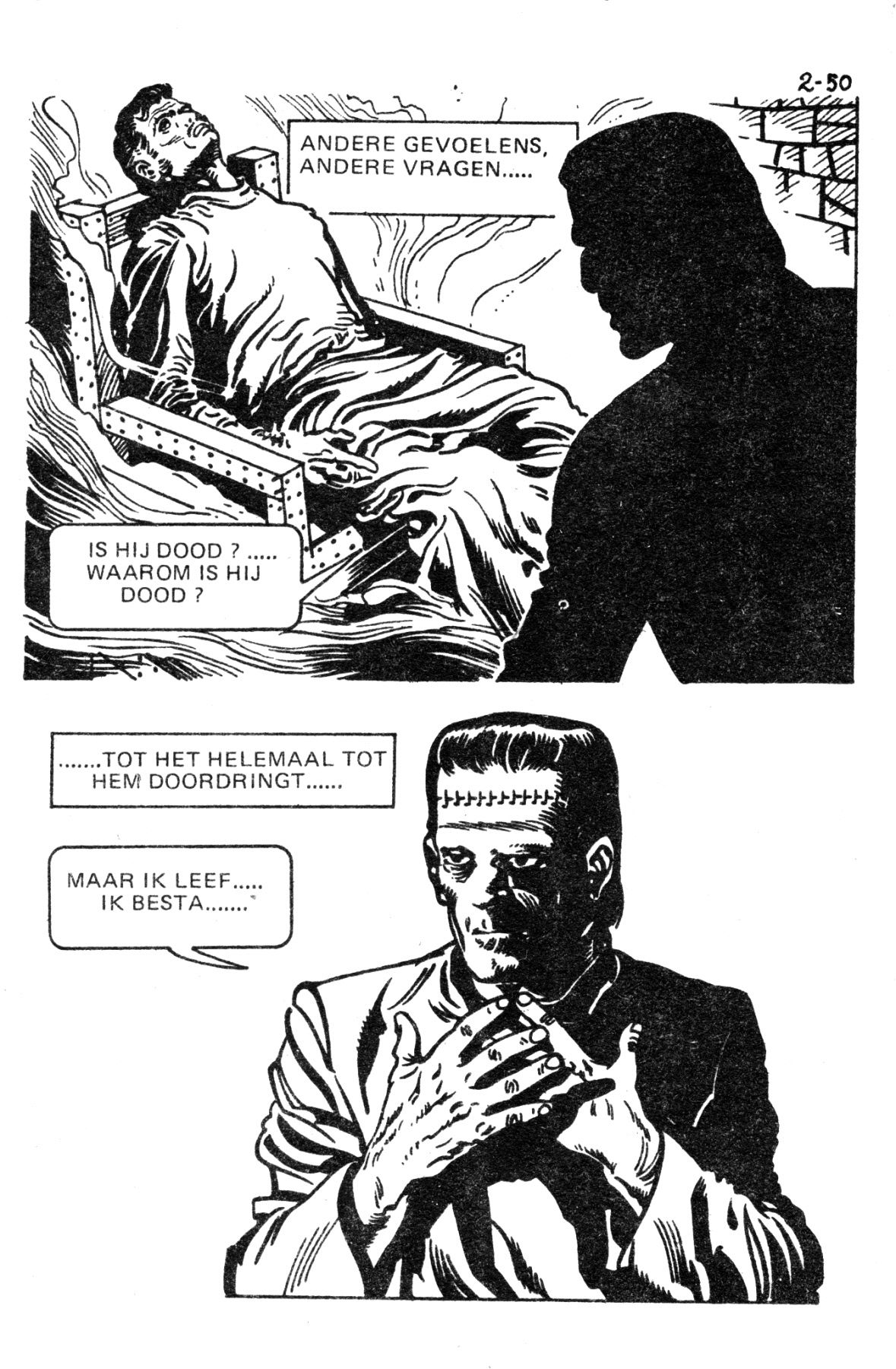 Frankenstein - 02 - Jouw Dood (Dutch) Zo...ik heb nog 7 strips van de Frankenstein serie...die doen we even! 52