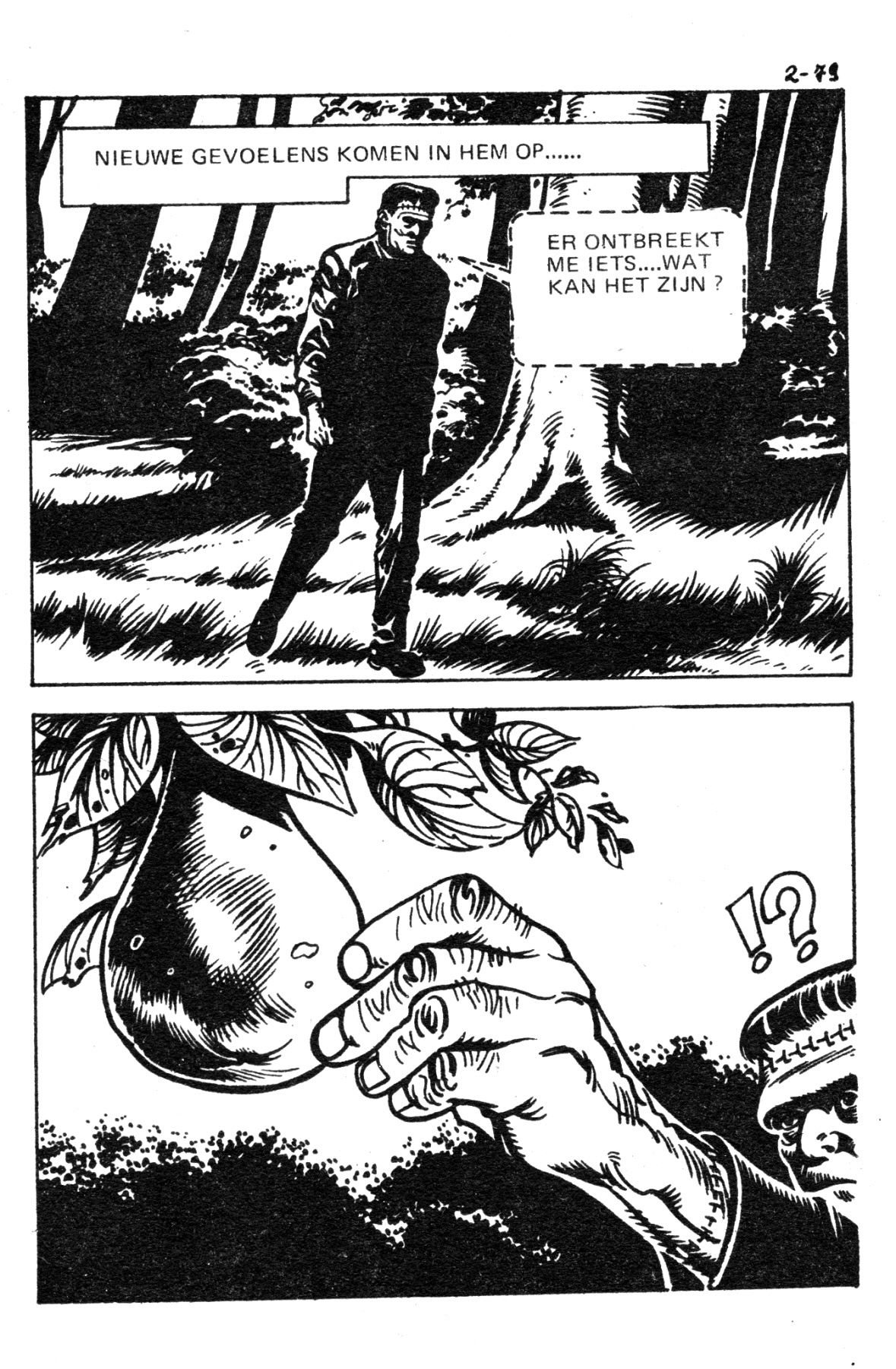 Frankenstein - 02 - Jouw Dood (Dutch) Zo...ik heb nog 7 strips van de Frankenstein serie...die doen we even! 81