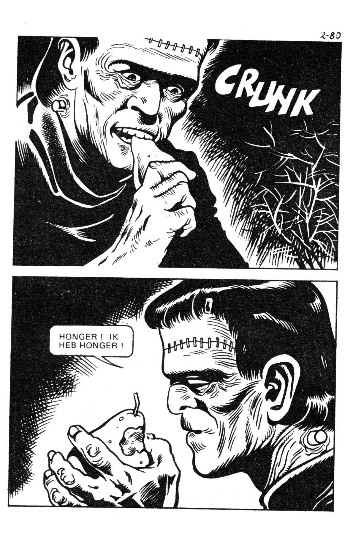 Frankenstein - 02 - Jouw Dood (Dutch) Zo...ik heb nog 7 strips van de Frankenstein serie...die doen we even! 82