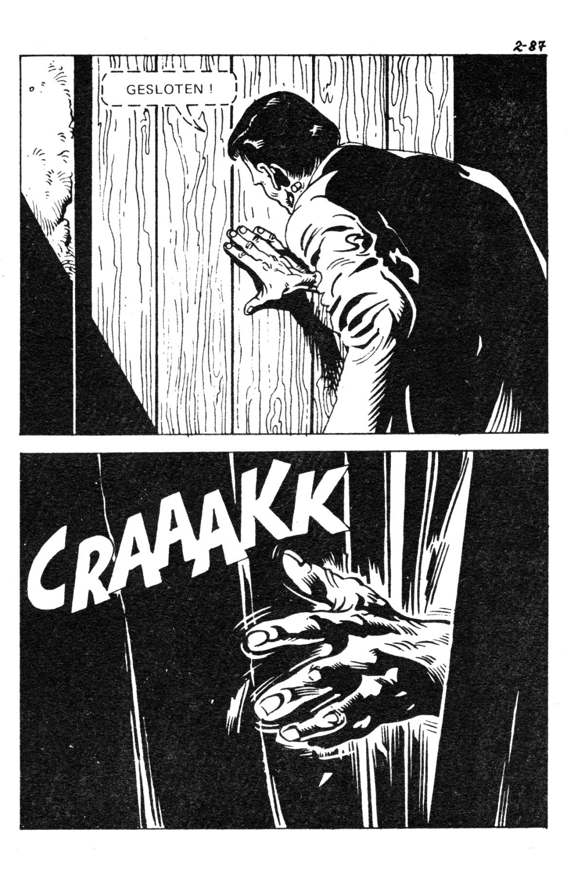Frankenstein - 02 - Jouw Dood (Dutch) Zo...ik heb nog 7 strips van de Frankenstein serie...die doen we even! 89