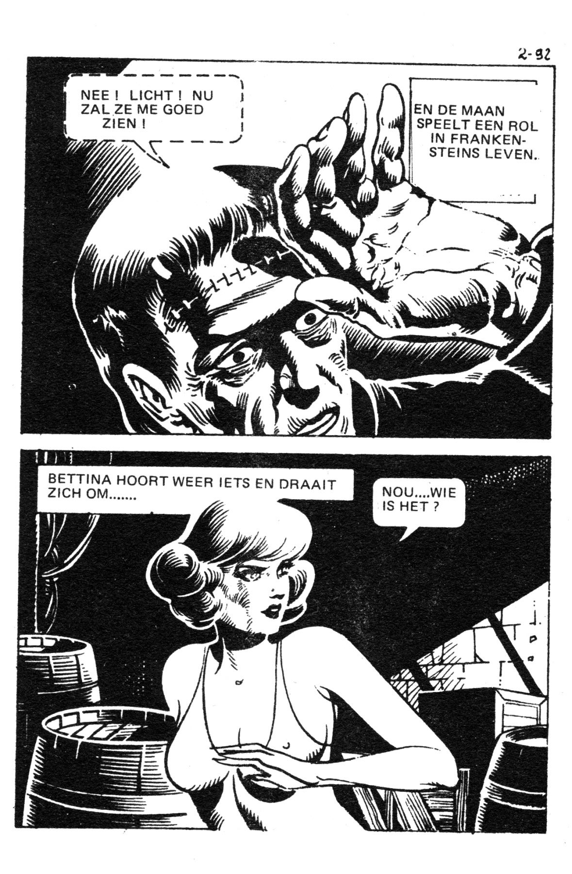 Frankenstein - 02 - Jouw Dood (Dutch) Zo...ik heb nog 7 strips van de Frankenstein serie...die doen we even! 94