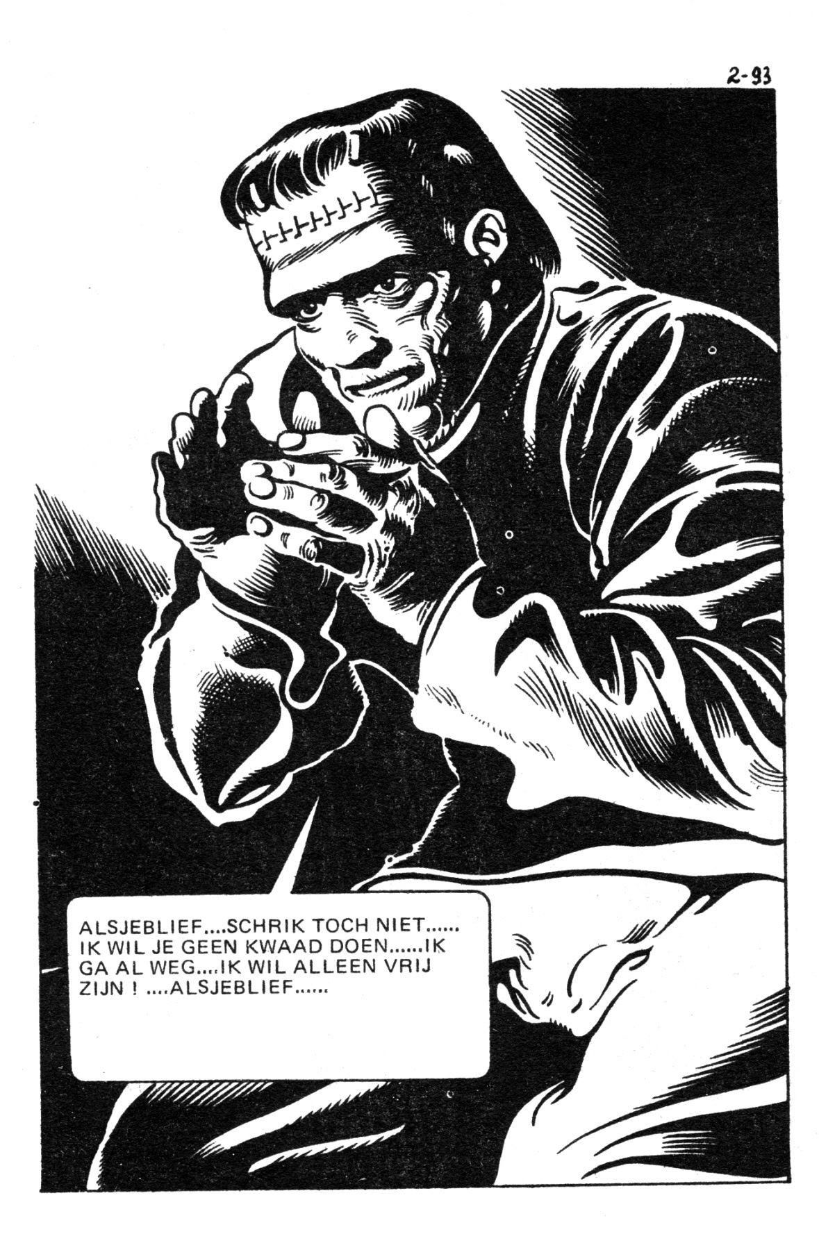 Frankenstein - 02 - Jouw Dood (Dutch) Zo...ik heb nog 7 strips van de Frankenstein serie...die doen we even! 95