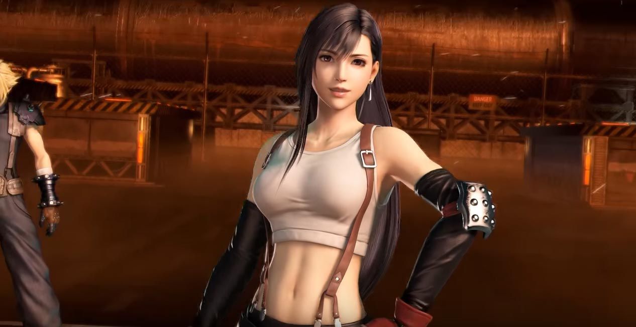 [With image] Ff7 remake tifa echi power wwwwwwww 7