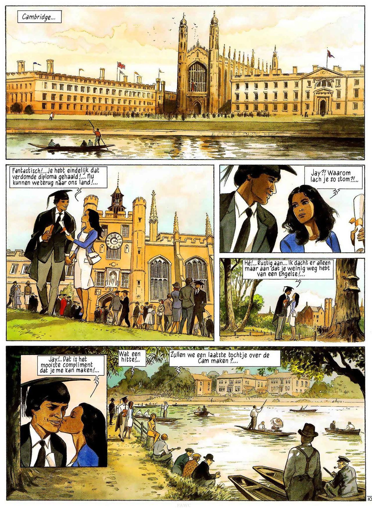 India Dreams - 03 - In De Schaduw Van De Bougainvilles (Dutch) Engelstalige en Duitse strips die op deze site staan, hier is de Nederlandse uitgave! 12